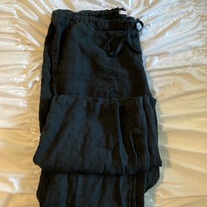 Victoria’s Secret Boot Cut Linen Pants